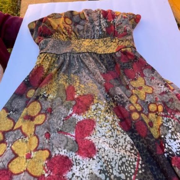 America Rag Fall Flowered Dress - Picture 2 of 8